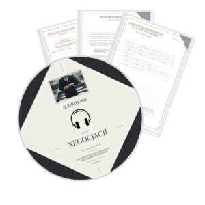 zdjęcie produktu przedstawiającego audiobook o negocjacjach