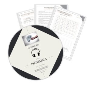 zdjęcie produktu przedstawiającego audiobook o pieniądzach