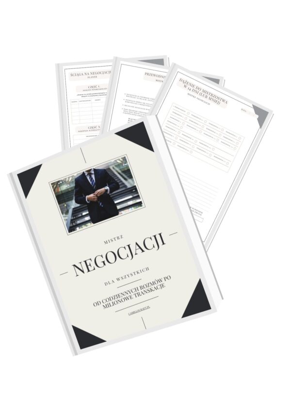 zdjęcie produktu przedstawiającego ebook o negocjacjach