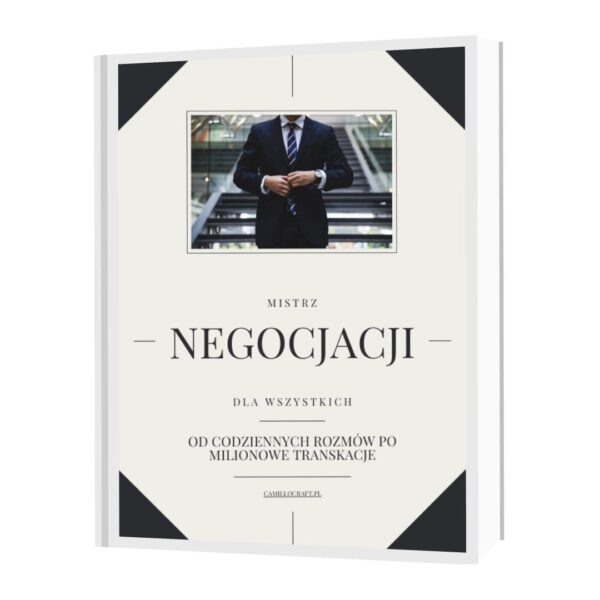 zdjęcie produktu przedstawiającego ebook o negocjowaniu