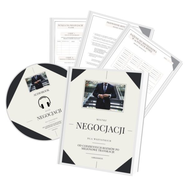 zdjęcie produktu w którym jest podstawowa wiedza o negocjacjach