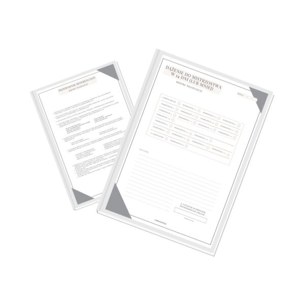 zdjęcie produktu, który umożliwia śledzenie postępów w nauce negocjacji