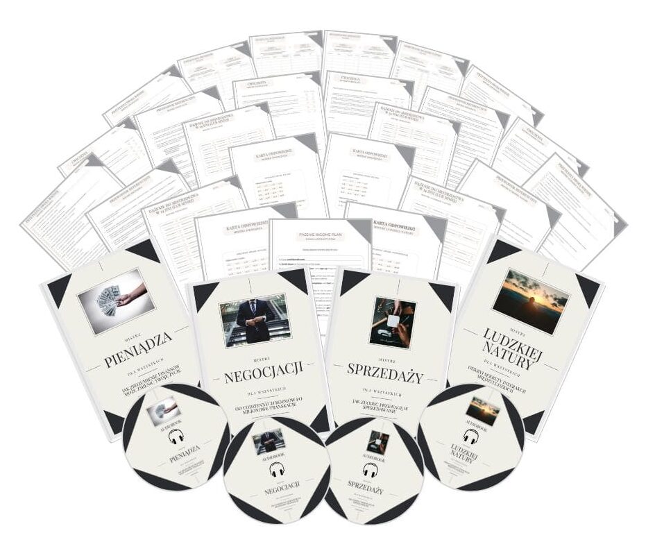 zdjęcie przedstawiające zestaw niezbędnika biznesowego do nauki umiejętności biznesowych