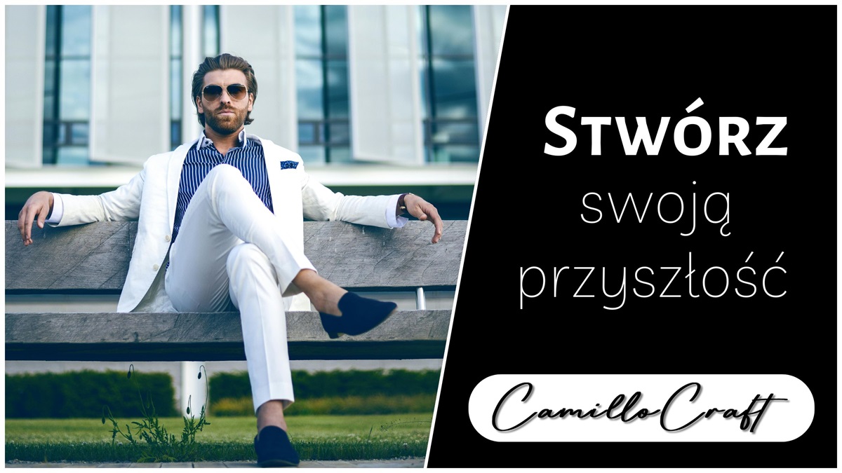 baner przedstawiający jak wygląda człowiek sukcesu